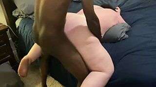 BBC Hanging it Deep in A Married BBW Slut While Hubby records