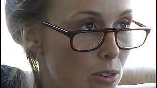 Dirty-minded aged freak likes to watch  horny towser banging his cute secretary