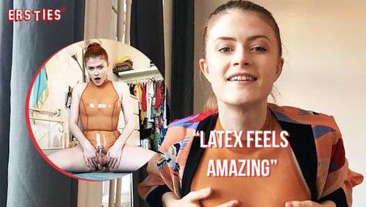 Ersties – Canadian Babe Masturbates With Latex On