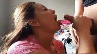 Facial in amateur norwegian