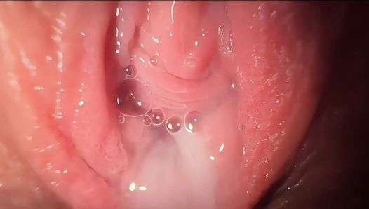 Fucked my stepmom milf, Amazing Creamy Pussy, Squirt and Close up Cumshot