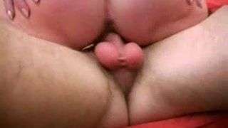 Granny Inga with saggy tits gets fucked.