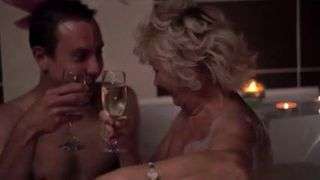 Granny, romantic homemade sex