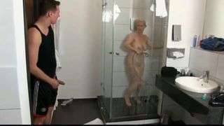 Hot Norwegian Milf Gets Fucked in The Shower