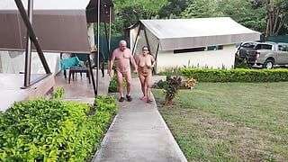 My Hottest Day in Nudist Camp with Garabas and Olpr