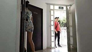 my husband is not here and I have to pay the house in kind