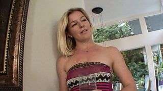 my stepmother shows me some horny tongue tricks