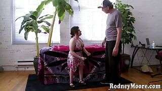 Pretty midget with hairy pussy wants a happy ending