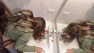 Sex in the bathroom at a family party