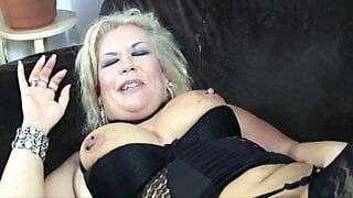 Swedish BBW Enjoys Rough Anal