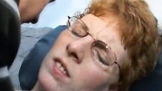 Ugly Dutch Redhead Teacher With Glasses Fucked By Student