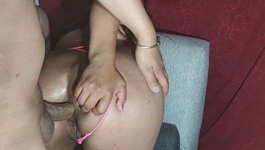 Unfaithful wife gives the neighbor’s ass hole