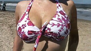 BBW Dutch MILF Outdoors In Holland