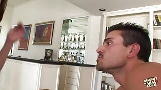 Cuties Kara Mynor and Kat Kiss adore eating pussy and having DP during nasty foursomes