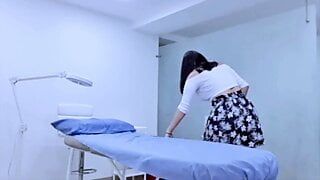 Doctor examined me and made me horny