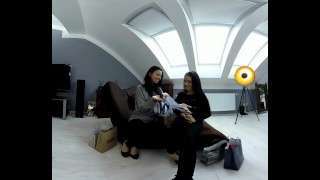 Hardcore VR Ride With The Enchanting Aida Sweet Including Lesbian