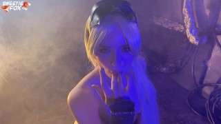 Horny Nova from Starcraft Sucks Cock and Swallows Cum