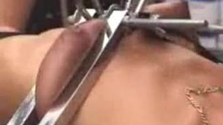 Injection in labia (part 1)