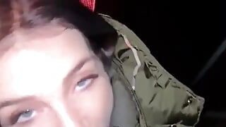 Mixing it up today… He always brings out the freak in me… Watch as I sick his dick in the middle of central London