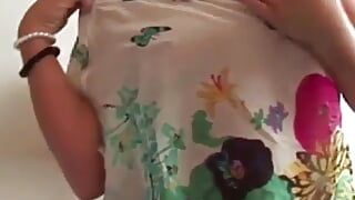 My girlfriend a big unfaithful slut opens her legs to enjoy