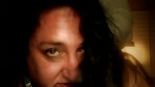 “OMG I’m gonna cum… fuck Daddy it’s SOOOOO good” Mature BBW sub slut cums from anal fucking & gaping