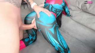 Spider-girl doing whatever it takes to get my web. Porn parody – pinkloving 💖