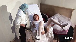 Squirting Amateur – Hairy French Granny Bride Banged With Anal Fisting And Banana Insertion