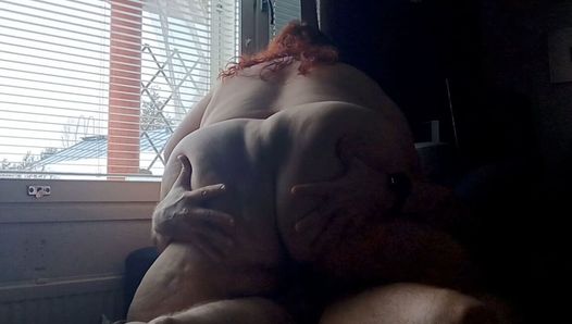 SSBBW Big Fat Ass Riding