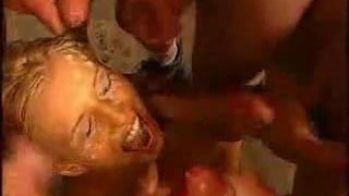 Blonde Bukkake.