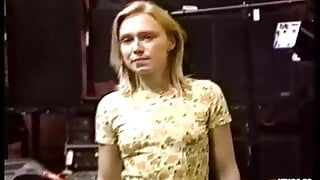 Blonde Teen Gets Her Hairy Pussy Destroyed by a Horny Man in His House