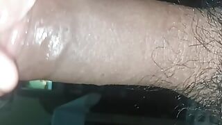 Cock massage and blowjob