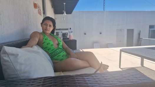 I fuck the new neighbor at the hotel