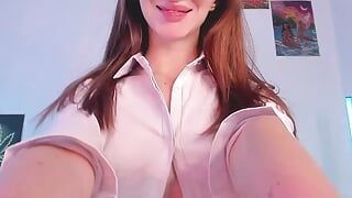 I’ll crush you with my little ass and cameltoe