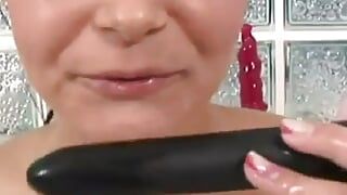 My girlfriend Jenny Baby a pig with small natural tits