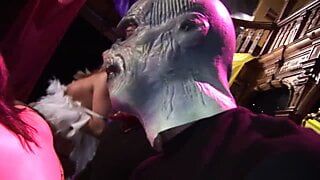 Nine sluts can t contain themselves and organize an anal