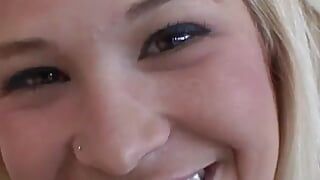 She has recently turned 18 and Kimberly Kiss a big slut with