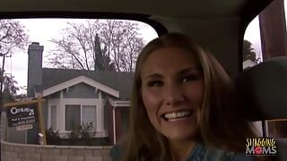 Horny MILF wears no underwear when she’s on a BBC hunt