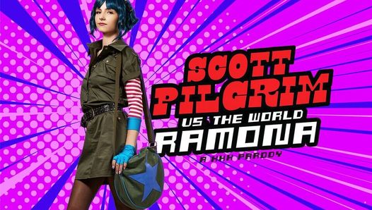 VRCosplayX Serena Hill As RAMONA FLOWERS Gives SCOTT PILGRIM The Confidence That He Needs