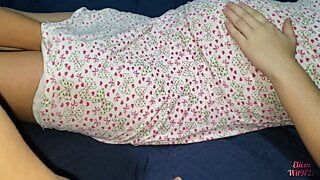 xxx Desi – The first mischief between stepbrother and stepsister after impressing his stepsister with a porno. With clea