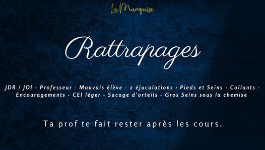 French Audio Porn | Teaser | The bad student is punished by the teacher