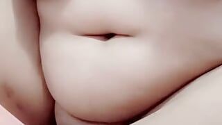 Horny Aunty taking dildo in her pussy.