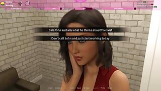 Innocence or Cash: Slutty Waitress Is Doing Naughty Things with Her Boss in the Office – Episode 11