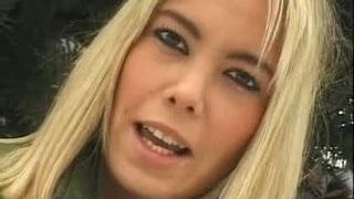 2 on 1 #1- Linda Dp with 1 black and 1 white rods