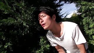 ASIAN JAPANESE PORN BABE GETS PUSSY CUMSHOT AFTER A FUCK ON