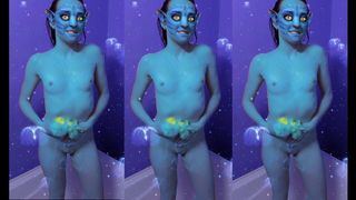 AVATAR – Girl takes a sexy shower!