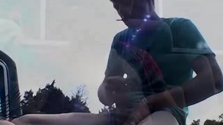 chain smoker Jeremiah Johnson and his buddies jerk off