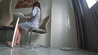 Cheating in a relationship. Wife fucks a friend while her husband is at work…