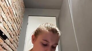 First time Big cock fuck my ass in the gym