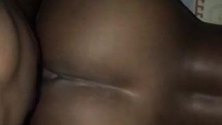 Fucking my thick ebony girl!