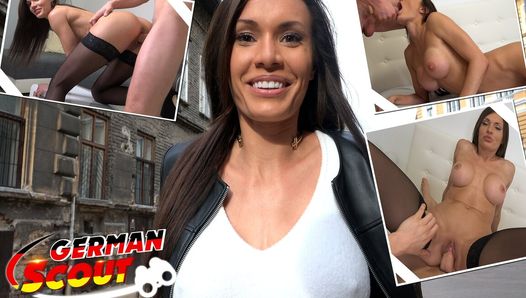 German Scout – Abs Fitness Model Kitana Lure with Big Tits Pickup for Casting Fuck